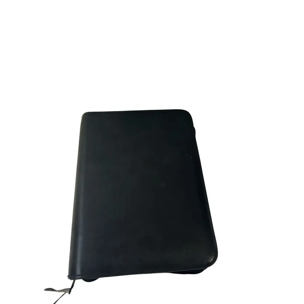 Wall Street Collection 1995 planner black‎ zipper 10
